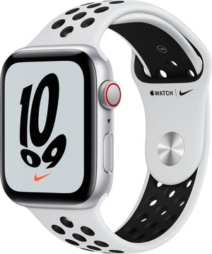 Apple Watch SE Nike+ GPS/Cel 44mm Silver Aluminum Grade (B)