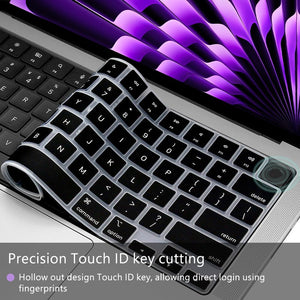 MacBook Pro/Air Keyboard Cover - Black NEW