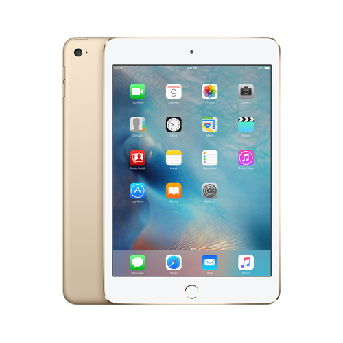 iPad Mini 4th Generation 7.9 inch 128GB White/Gold Wifi MK9Q2LL/A Grade (A)