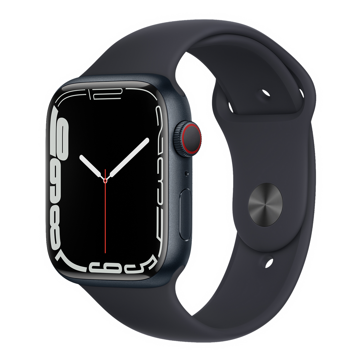 Apple Watch Series 7 GPS/Cel 45mm Black Midnight Aluminum Grade (B)